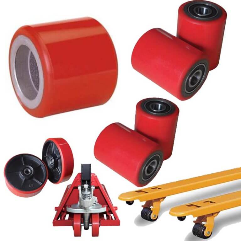 Bánh Xe PU và PVC của Xe Nâng Các Loại