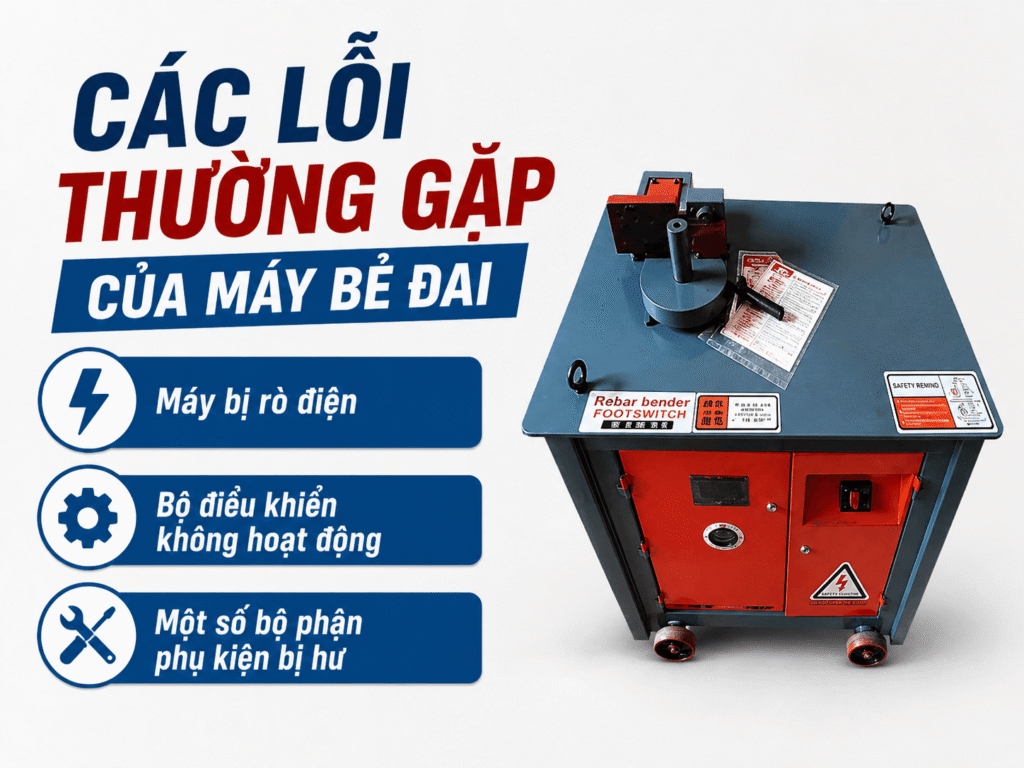 Dịch Vụ Sửa Chữa Máy Bẻ Đai Sắt
