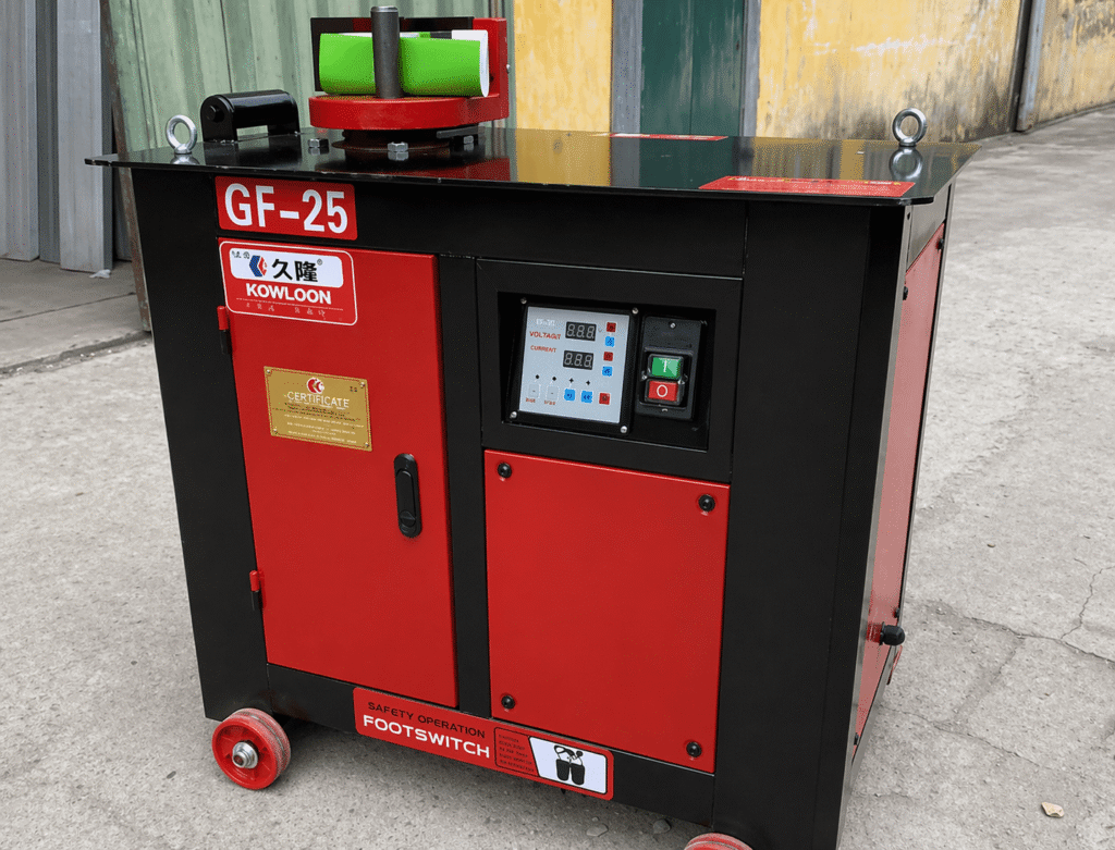 Hướng dẫn sử dụng máy bẻ đai sắt tự động