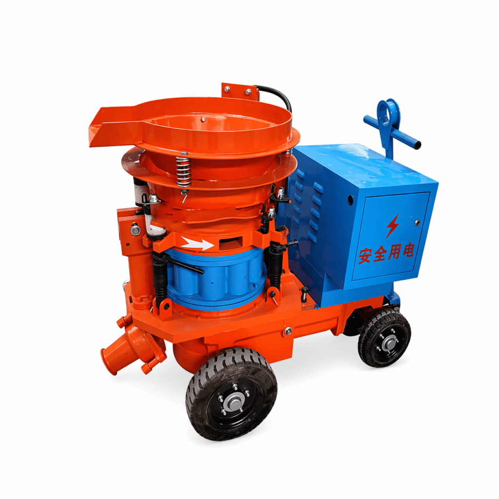 Máy phun vẩy bê tông khô PZ6