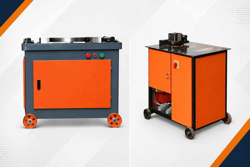 Máy uốn sắt bị lệch góc