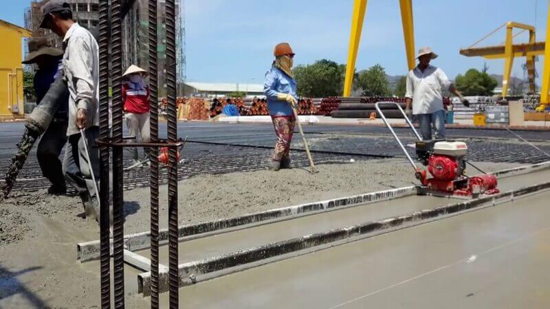 Tiêu chuẩn kỹ thuật khi đầm thước bê tông