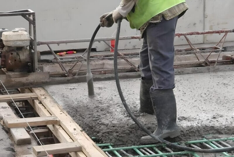 Tiêu chuẩn kỹ thuật khi đầm thước bê tông