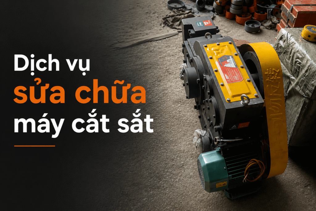Dịch vụ sửa chữa máy cắt sắt tại Minh Quân