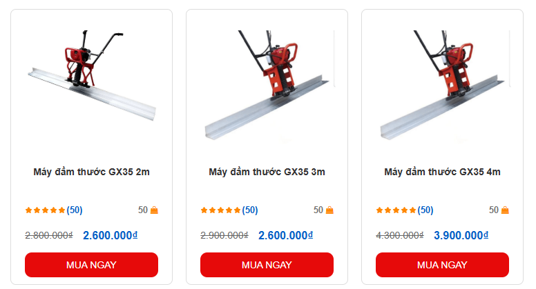 Top máy đầm thước đáng mua cho nhà thầu xây dựng 