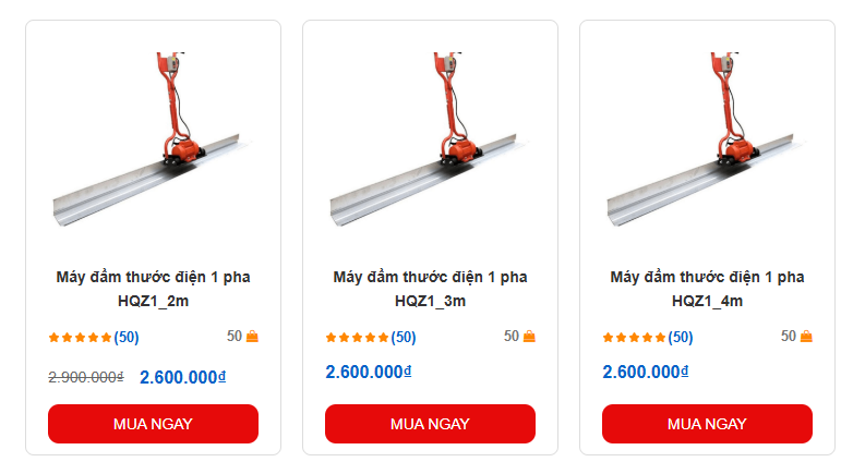 Top máy đầm thước đáng mua cho nhà thầu xây dựng 